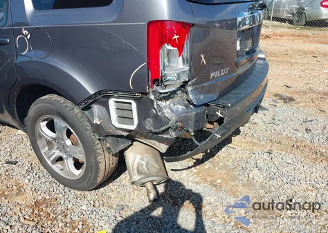 2014 Honda Pilot Ex-L from USA, damaged, VIN 5FNYF4H58EB016710